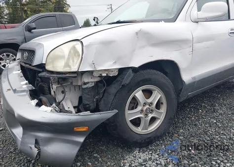 2004 Hyundai Santa Fe Gls/Lx из США, поврежденный, VIN KM8SC13E44U822713